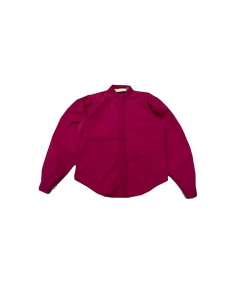 Band Collar Fly Front Shirt PI