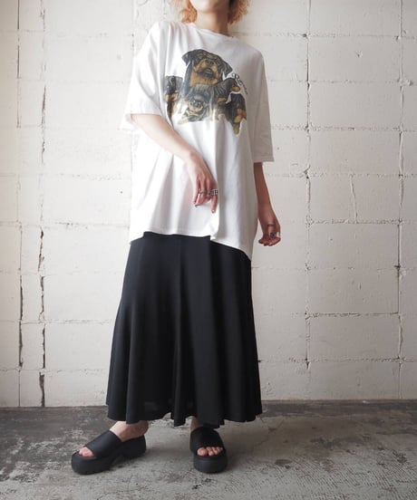 Dog Print Tee WH