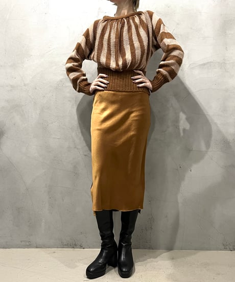 Dolman Sleeve Stripe Knit BEBR