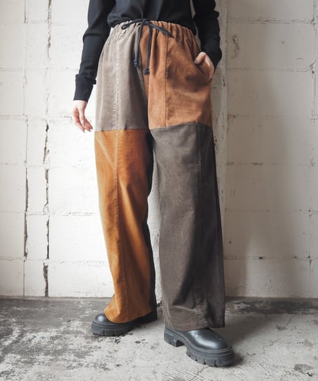 Remake Corduroy Wide Easy BR