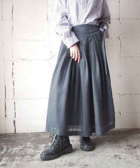 tricot COMME des GARÇONS Wrap Pleated Skirt GR
