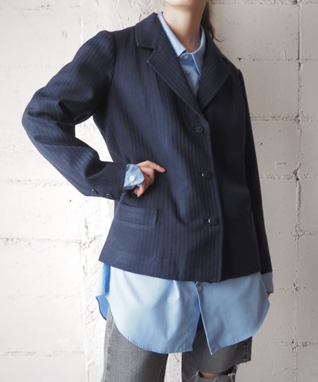 Shadow Stripe Tailored Jacket NV
