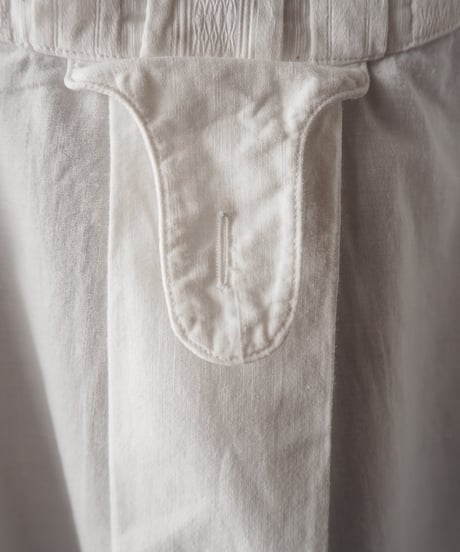Vintage Band Collar Shirt WH