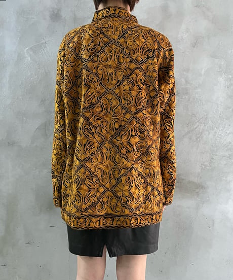 Embroidery Design Mao Collar Jacket ORBR