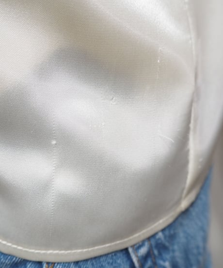 Lace Front Satin Blouse IV