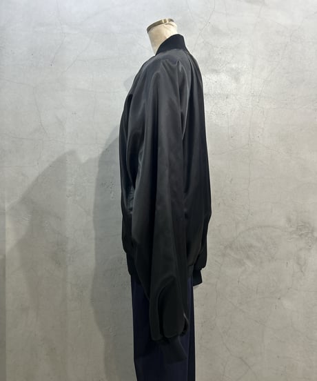 Snap Button Blouson Jacket BK