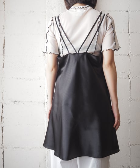 Double Shoulder Strap Camisole BK