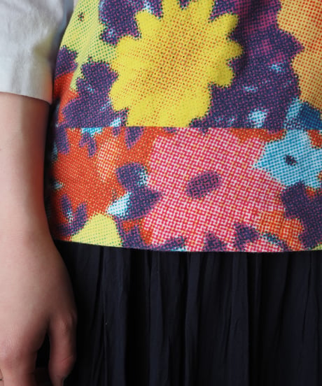 tricot COMME des GARCONS Colorful Print Tee WH
