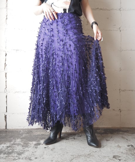 Ribbon Tulle Skirt PUR
