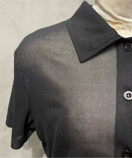 Sheer Stretch Shirt BK