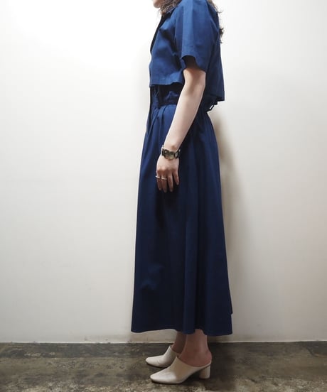 Double Breasted Cotton Dress NV
