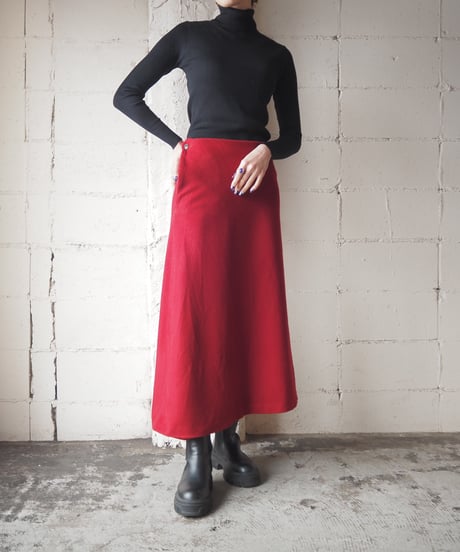 YOHJI YAMAMOTO+NOIR Semi Tight Skirt RE