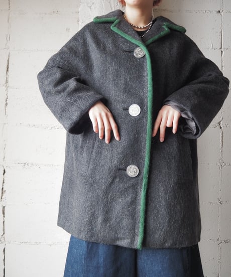 Bicolor Tyrol Coat GRGN