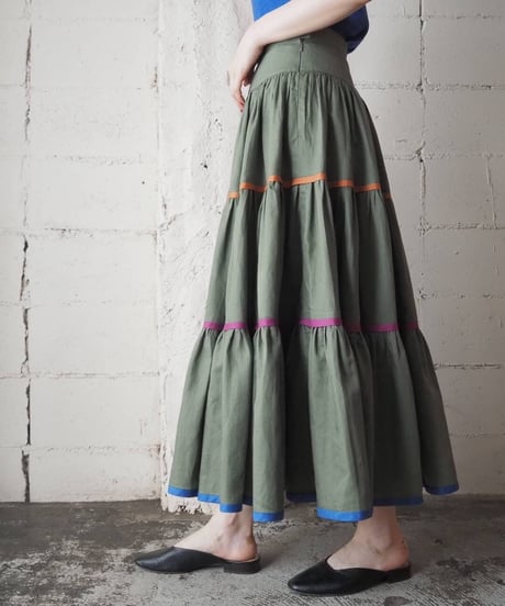 ESCADA Tiered Skirt. KH