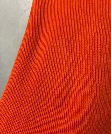 MM6 Maison Margiela Off Shoulder Rib Knit OR