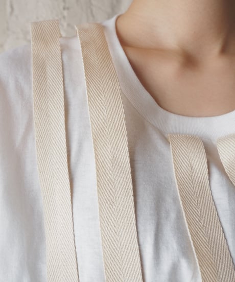 ORFEO Gather Tape Tee WH IV