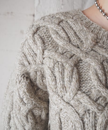 3D Cable Knit BE