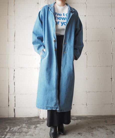 Denim Chester Coat LBL
