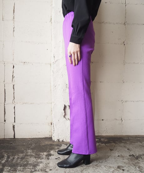1970's Flared Easy Pants PUR