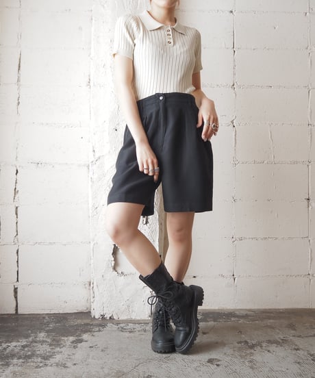 s/s Knit Polo Shirt BE