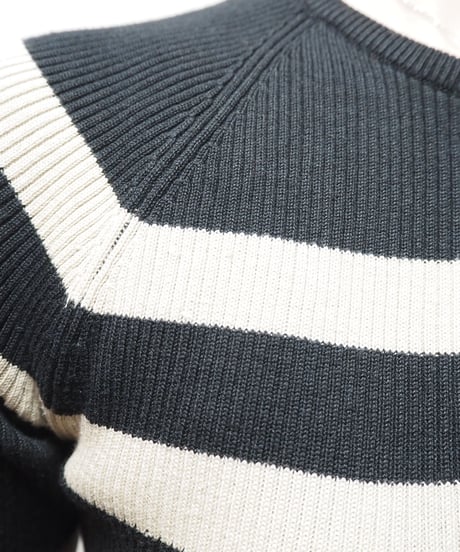 Line Rib Knit BKBE