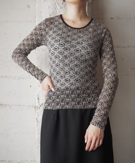 Mix Color Lace Cutsewn BKWH