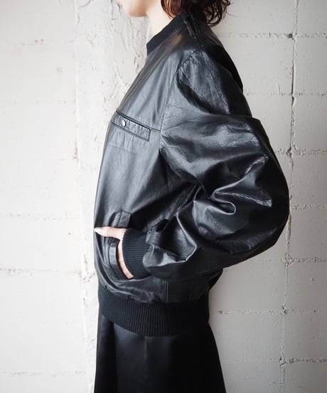Leather Pullover Tops BK