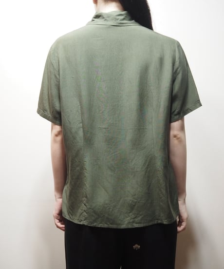 Open Collar Short Sleeve Shirt KA