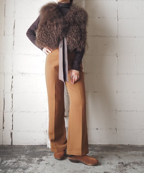 Front Ribbon Fur Vest BR