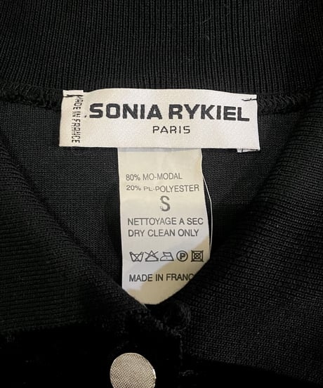 SONIA RYKIEL Velor Shirt BK
