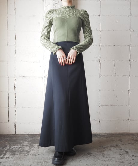 Opal Velour Puff Sleeve Cutsewn GN