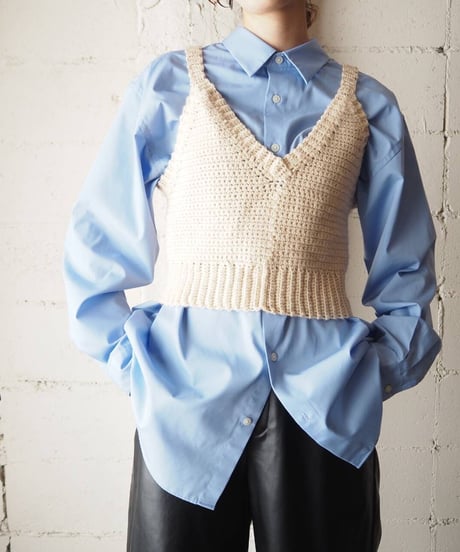 Vneck Knit Bustier IV