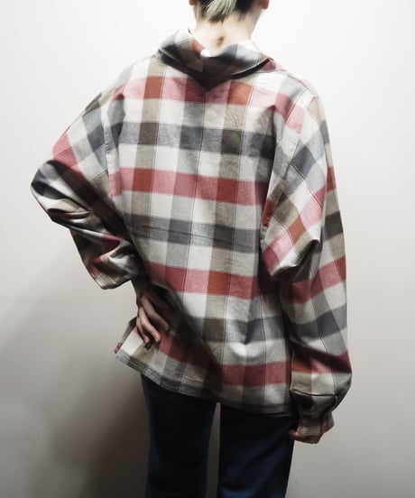 Pullover Check Blouse RE
