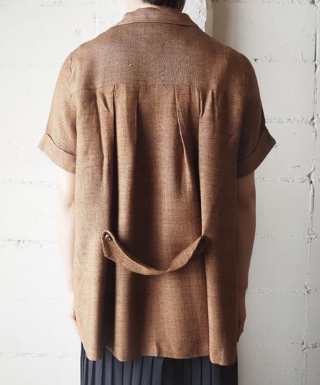 Belted Design Pullover BR