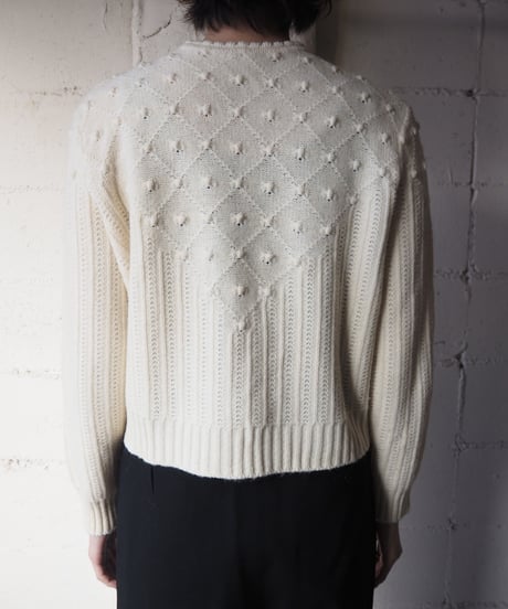 Tyrolean Knit Cardigan WH