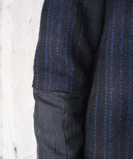 DRIES VAN NOTEN Rib Docking Check Dress NVDBL