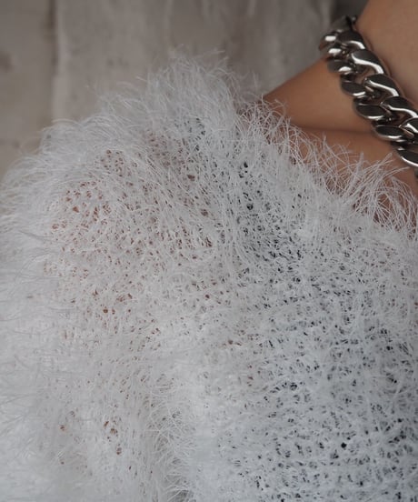 Long Sleeve Shaggy Tops WH