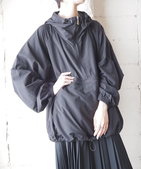 Nylon Anorak Jacket BK