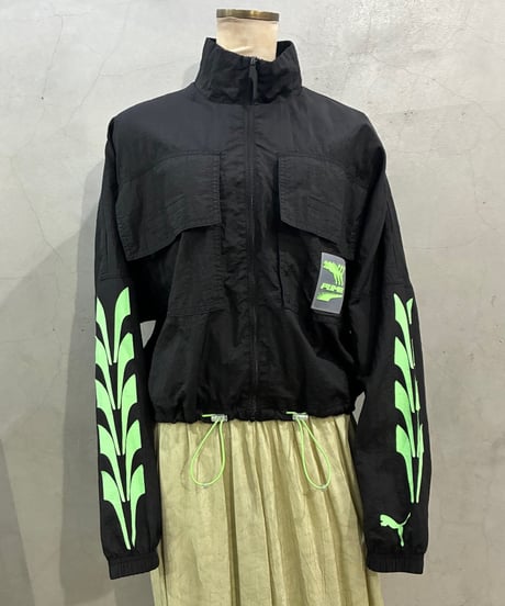 PUMA Drawstring Zipup Blouson BK