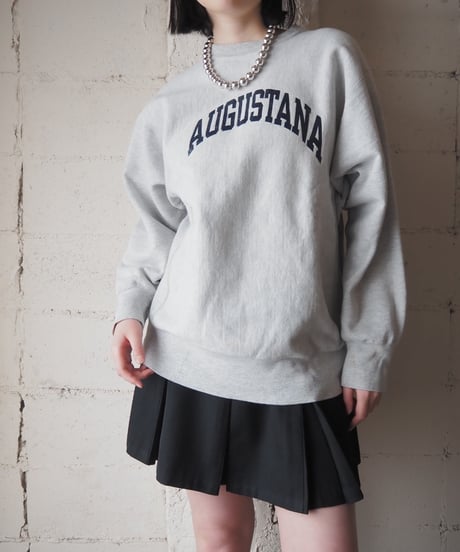 1980's Champion AUGUSTANA Reverse Weave Sweat GRNV