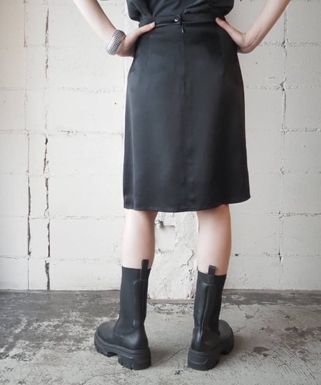 Medium Satin Skirt BK