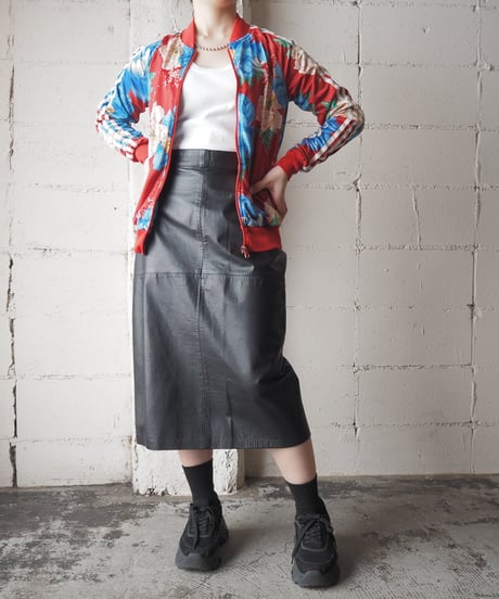 adidas Floral Pattern Track Jacket RE BL
