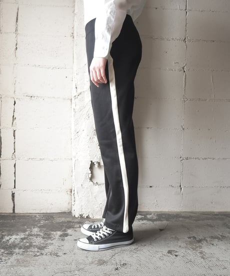 Ralph Lauren Side Line Jersey Pants BK WH