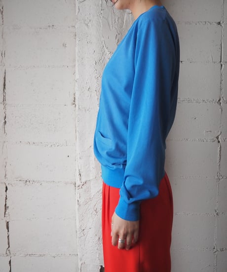 1970's V Neck Cardigan BL
