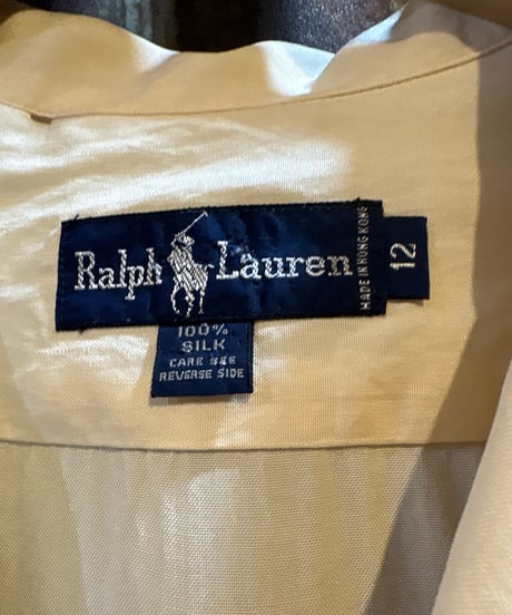 Ralph Lauren Open Collar Silk Shirt IV