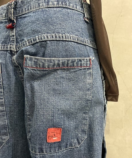 90's PACO JEANS Side Snap Denim Pants BL