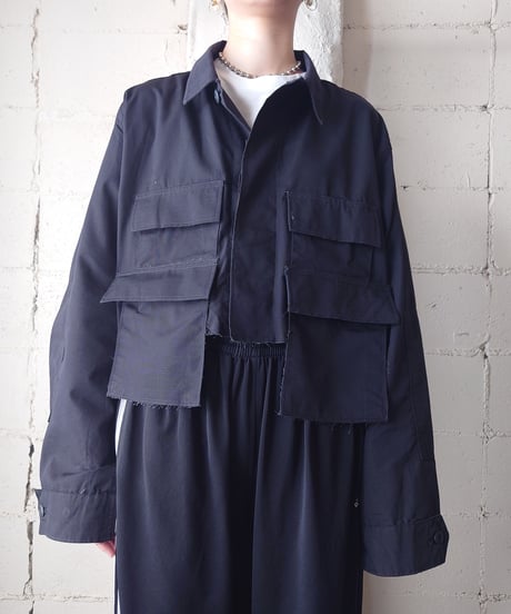 ORFEO MIX Military Short Jacket BK