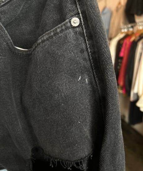 REMAKE Levi's Crashed Drawstring Denim BK