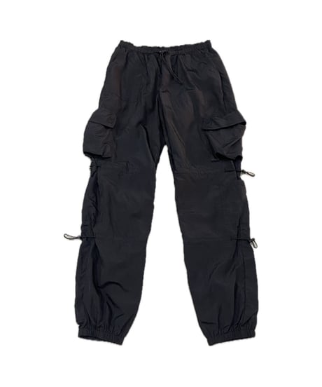 Drawstrings Cargo Jogger Pants BK