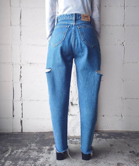 Lee Slashed Damage Denim BL
